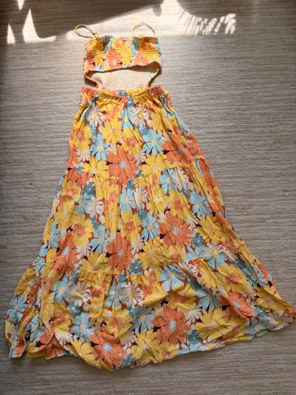 RipCurl sunrise session floral strapless sundress - Picture 12 of 12